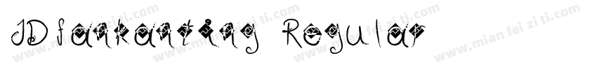 JDfankanting Regular字体转换
